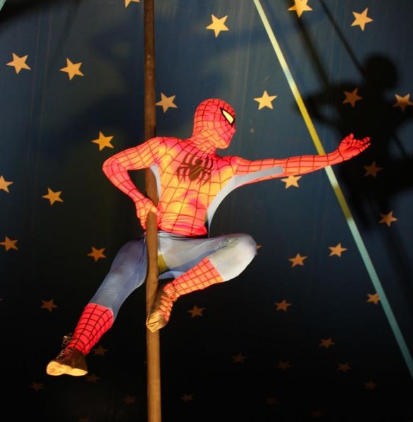 Spiderman at Jay Millers Circus.jpg.gallery.jpg